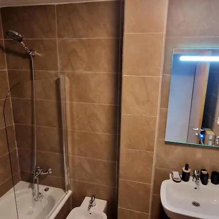 Luz Del Norte, Terraza 2 Hab, 2 Banos, Piscina, Wifi Gijon
